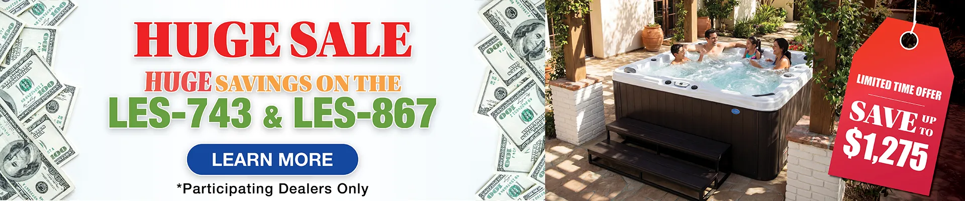 Calspas hot tub being used in a family setting - Folsom